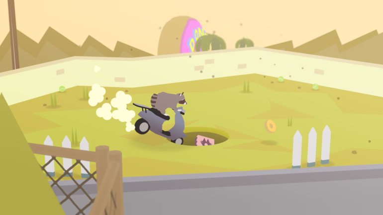 Donut County Scooter