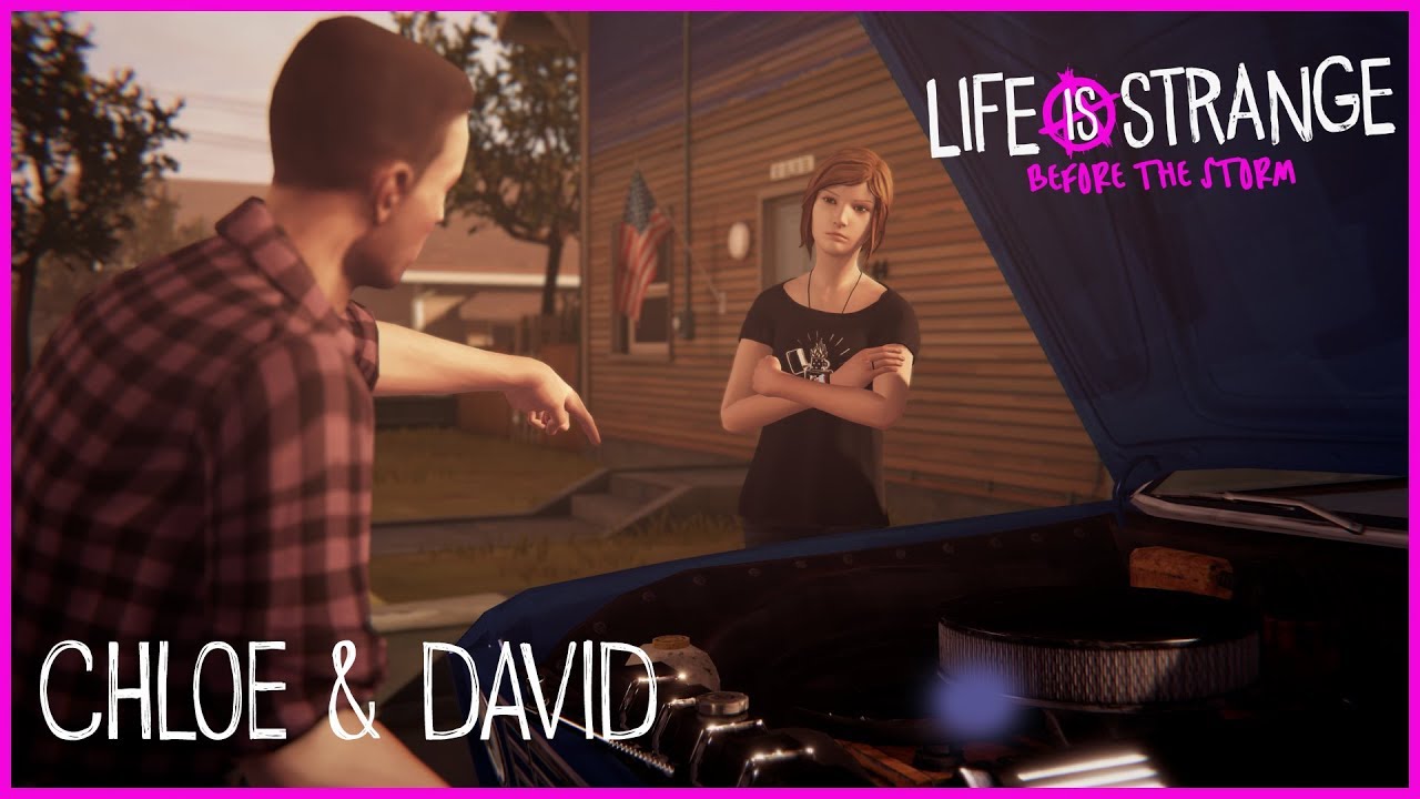 Life is Strange: Before the Storm Chloe et David