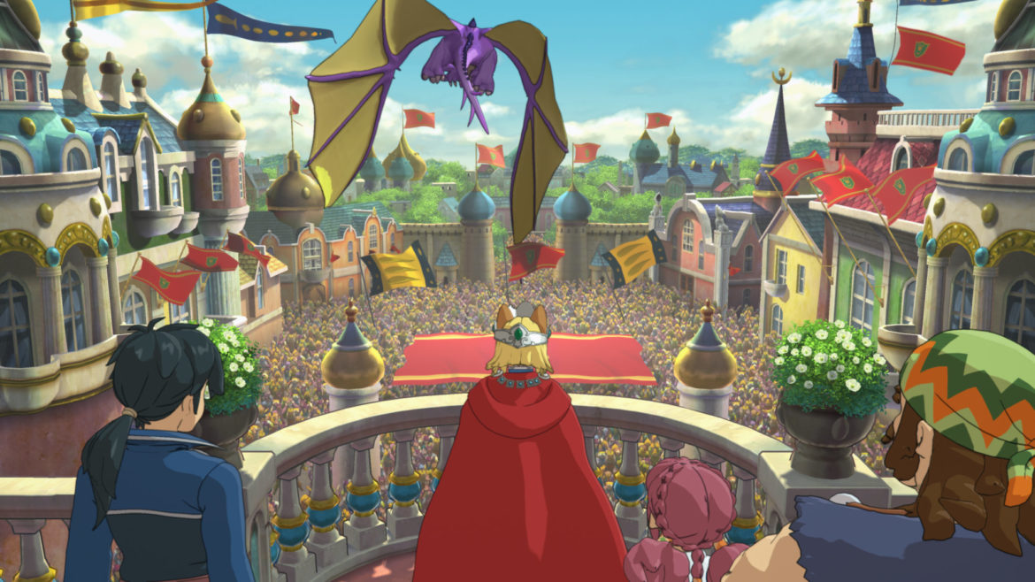 Ni no Kuni II: Revenant Kingdom Drak devant l'assemblée de LG