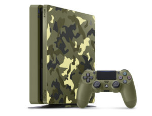 PS4 green camouflage Call of Duty: WWII