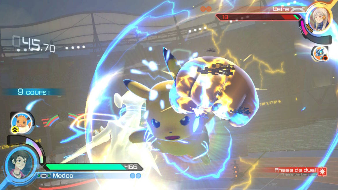 Pokkén Tournament DX Pikachu poing éclair