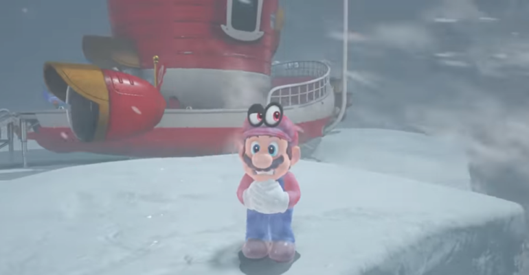 Super Mario Odyssey Snow kingdom
