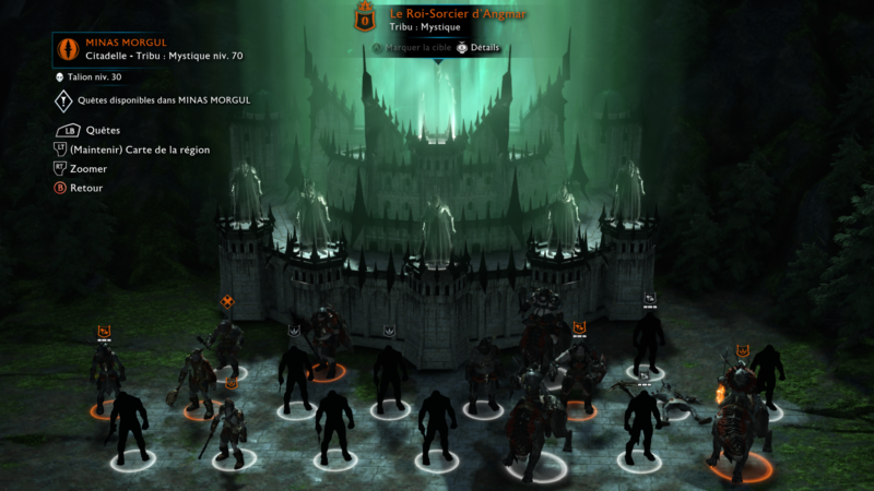 L'ombre de la guerre - Minas Morgul Troupes