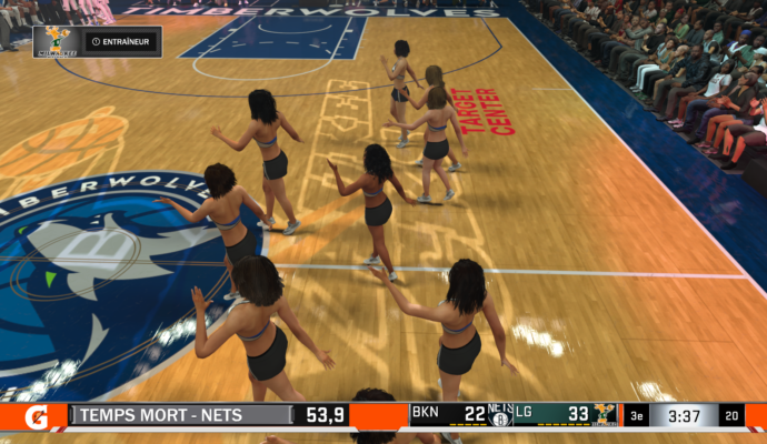 NBA 2K18 - pom-pom girls