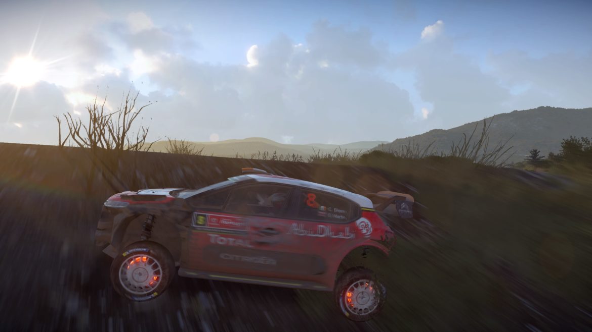 Test WRC 7 - DS3 accident