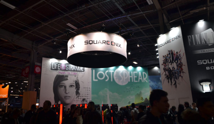 Paris Games Week 2017 stand square enix