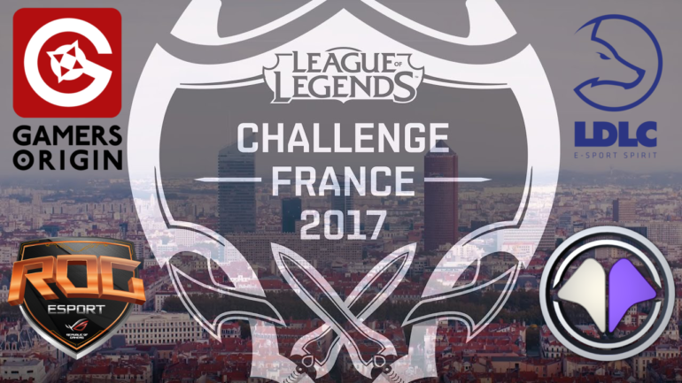 Demi-finale challenge France 2017 League of Legends