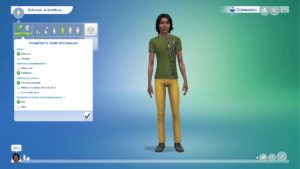 Les Sims 4 console création