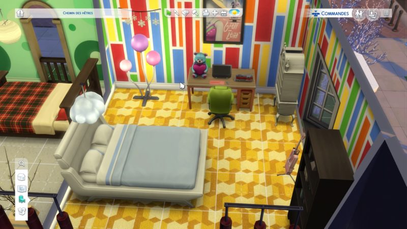 Les Sims 4 chambre