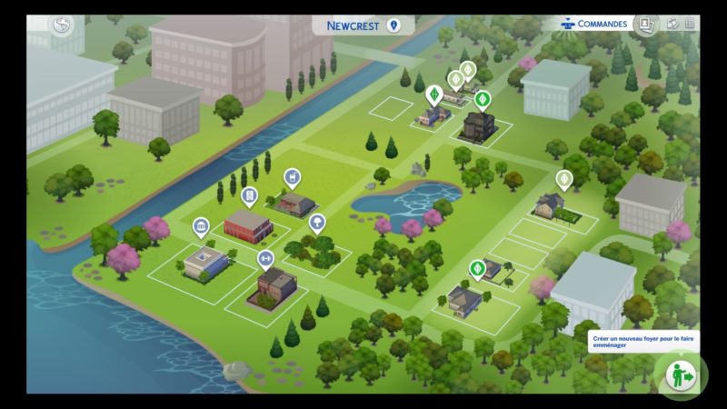 Les Sims 4 quartier
