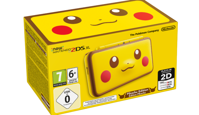 New Nintendo 2DS XL édition Pikachu
