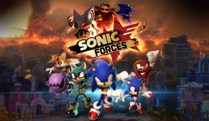 Sonic Forces - écran de présentation