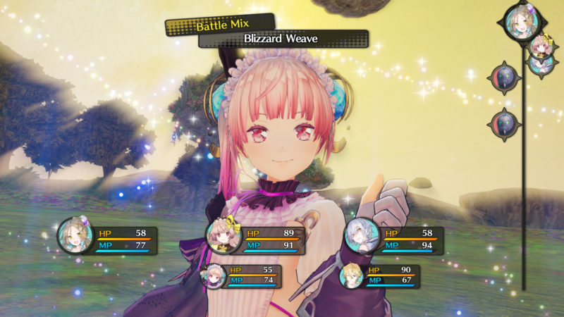 Atelier Lydie & Suelle: The Alchemists and the Mysterious Paintings battle mix