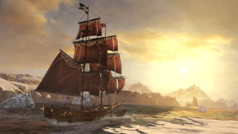 Assassin's Creed Rogue Remastered bateau