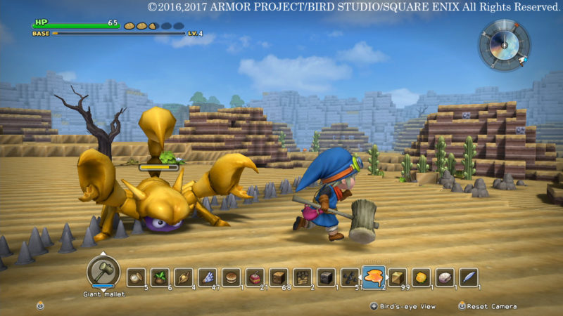 Dragon Quest Builders - Promenade dans le désert