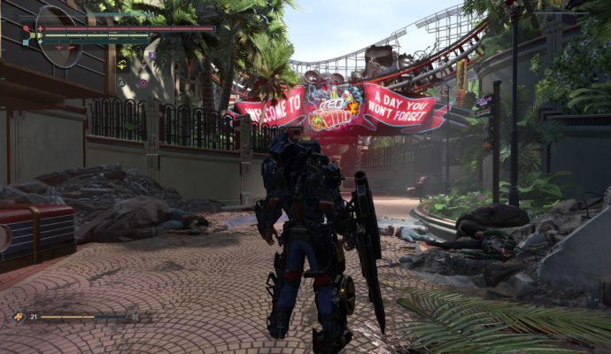 The Surge DLC A Walk in The Park - Creoworld