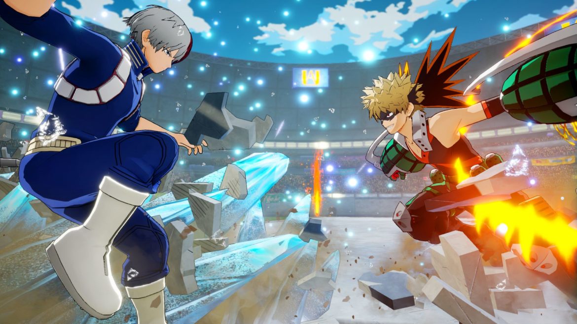 My Hero Academia: One’s Justice Torodoki vs Bakugo