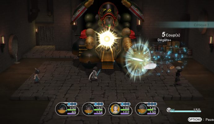 Test Lost Sphear - Combat de boss