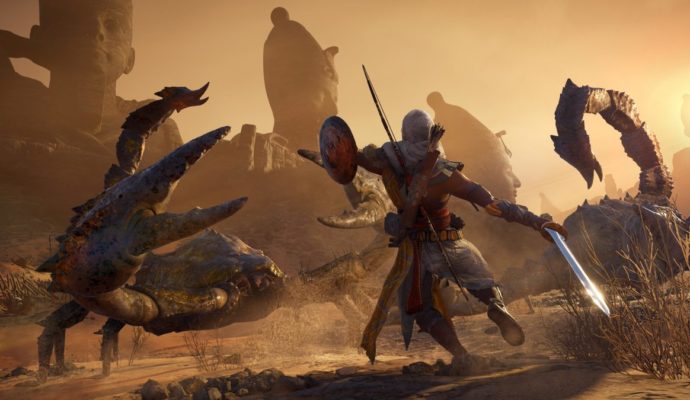 Assassin's Creed Origins DLC The Curse of the Pharaohs PS Plus