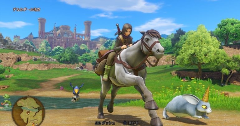 Dragon Quest XI - Balade à cheval