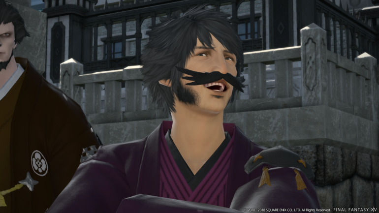 Final Fantasy XIV Stormblood - moustachu