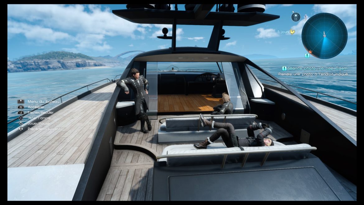 Test Final Fantasy XV DLC Pack Royal - Il est pas beau mon bateau ?
