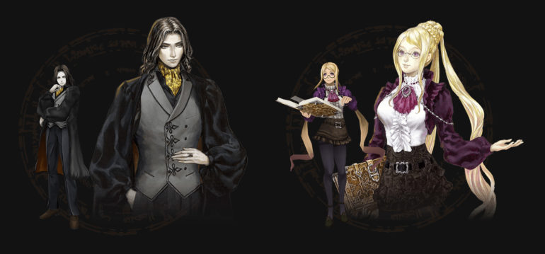 Castlevania: Grimoire of Souls deux personnages