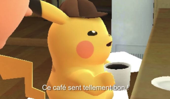 Détective Pikachu - Pikachu accro au café