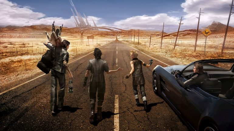 Final Fantasy XV sur la route