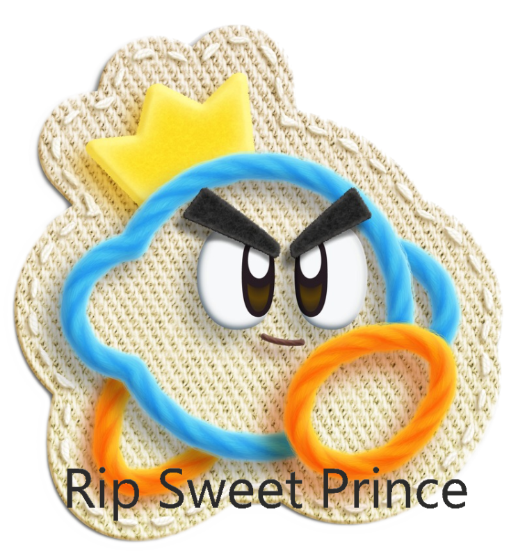 Kirby Star Allies - Prince PonPon RIP