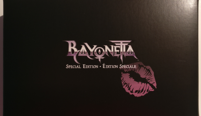 Unboxing Bayonetta Édition Spéciale - fourreau