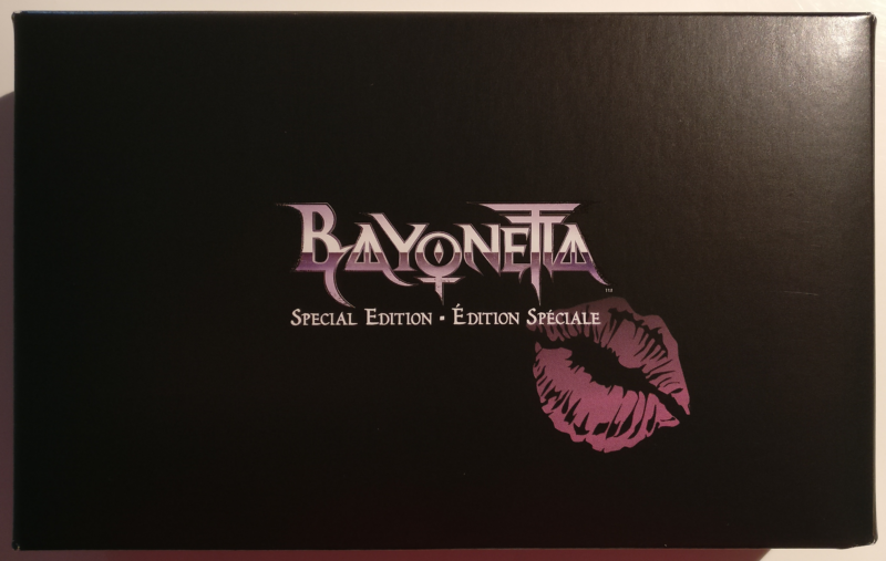 Unboxing Bayonetta Édition Spéciale - fourreau