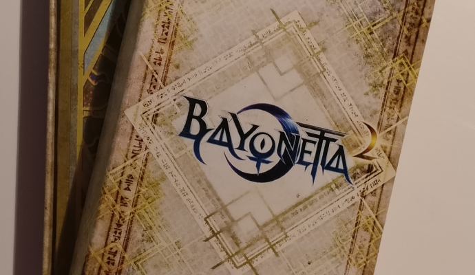 Unboxing Bayonetta Édition Spéciale - boite cartes verset