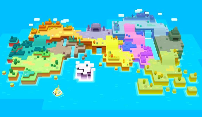 Pokémon Quest - World Map