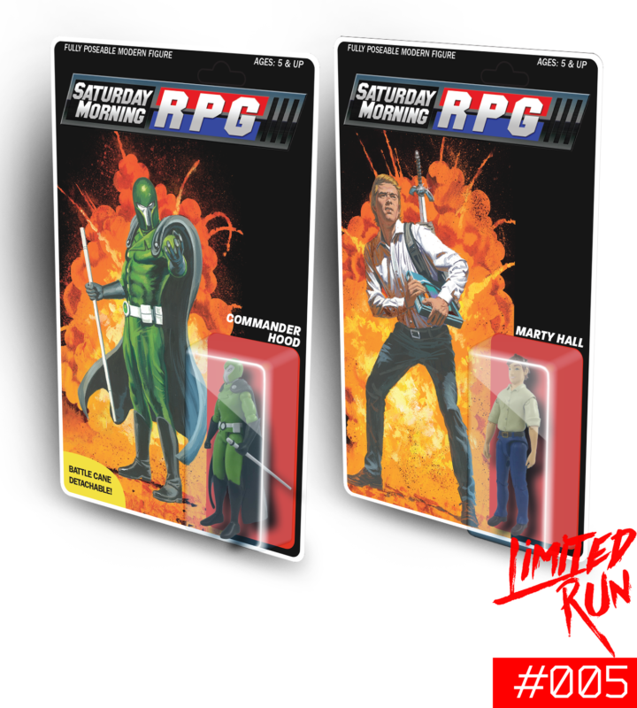 Saturday Morning RPG - Collector pack figurines articulées