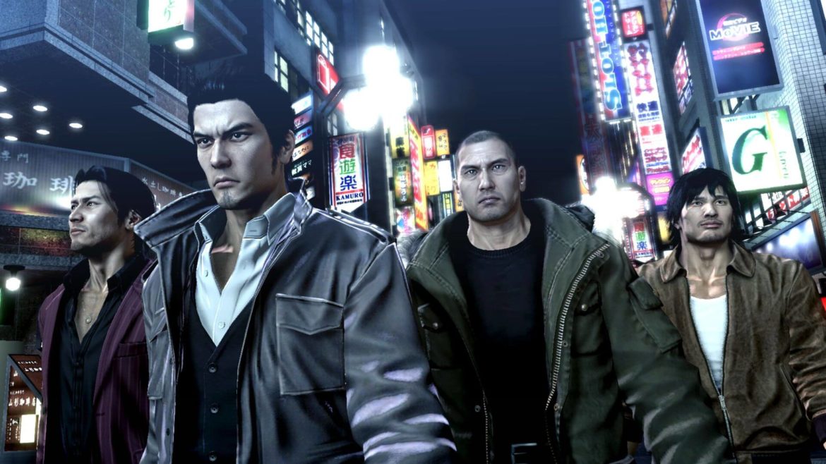 Yakuza personnages