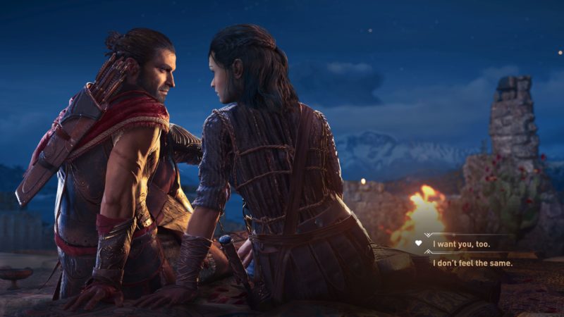 Assassin's Creed Odyssey romance