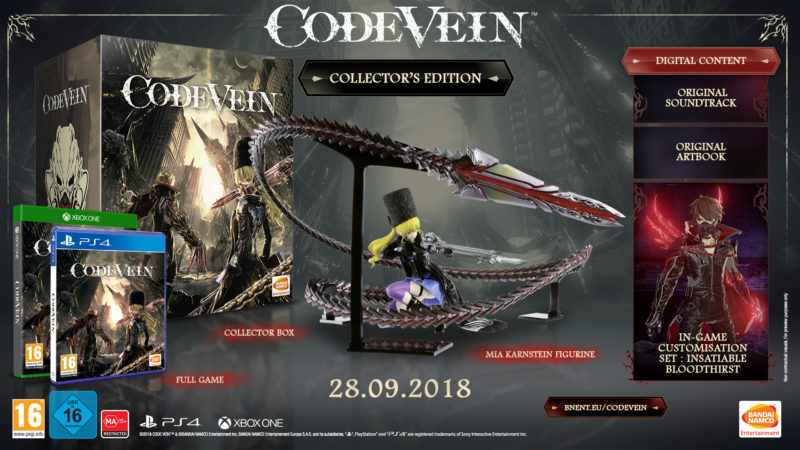 Code Vein Edition Collector