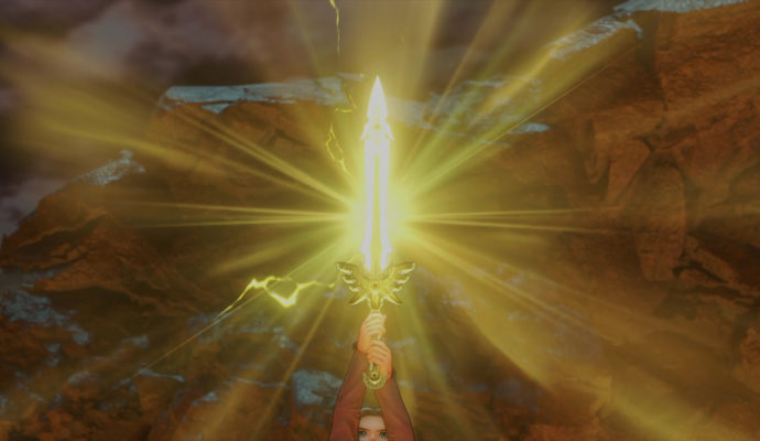 Dragon Quest XI épée qui brille