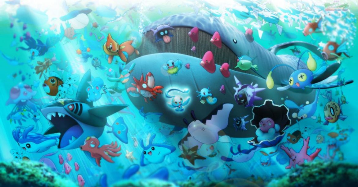 Pokémon GO - des pokémon eau