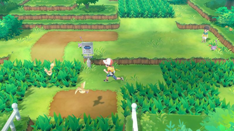 Pokémon Let's Go Forêt de Jade