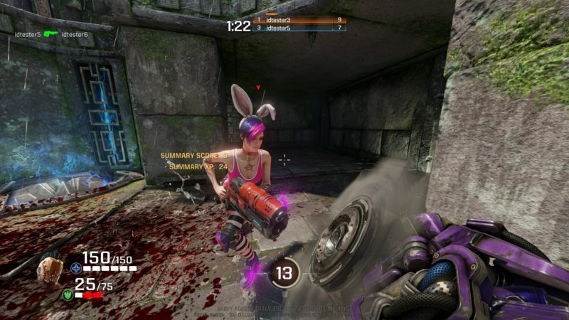 Quake Champions bunny girl armée