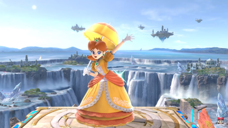 Super Smash Bros. Ultimate - Daisy arrive
