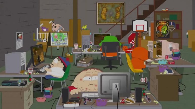 jeux vidéo South Park make love, not warcraft