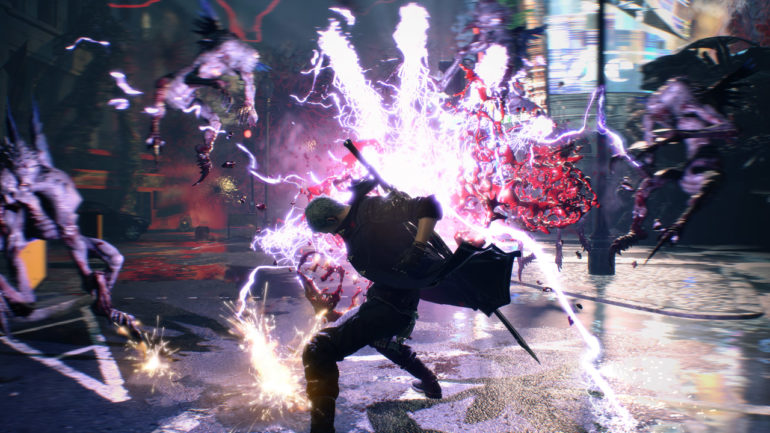 Devil May Cry 5 combat