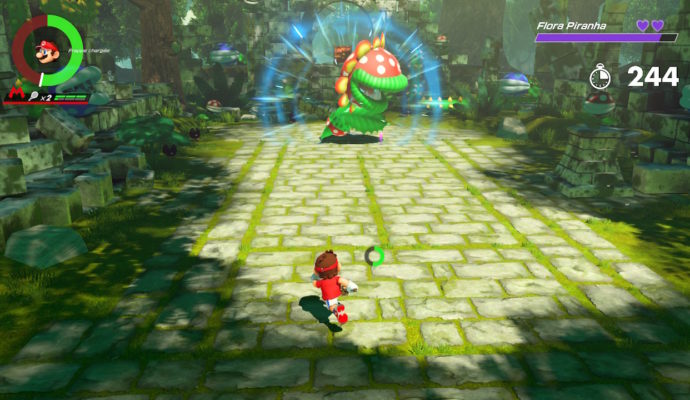 test mario tennis aces - match plante