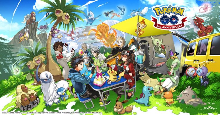 Pokémon GO - 2nd anniversaire
