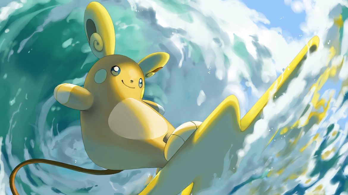 Pokémon GO - artwork raichu alola