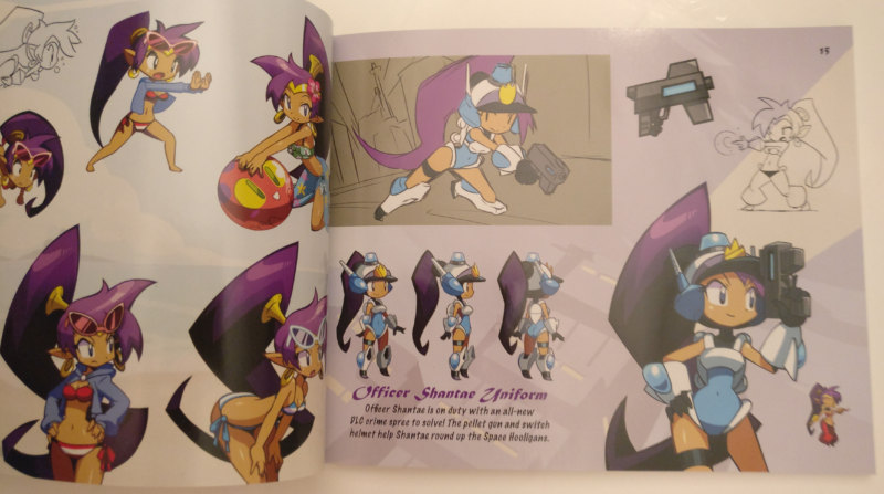 Shantae: Half-Genie Hero - Ultimate Edition - Day One Edition détail artbook