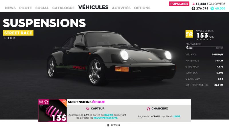 test the crew 2 - Voiture modifications